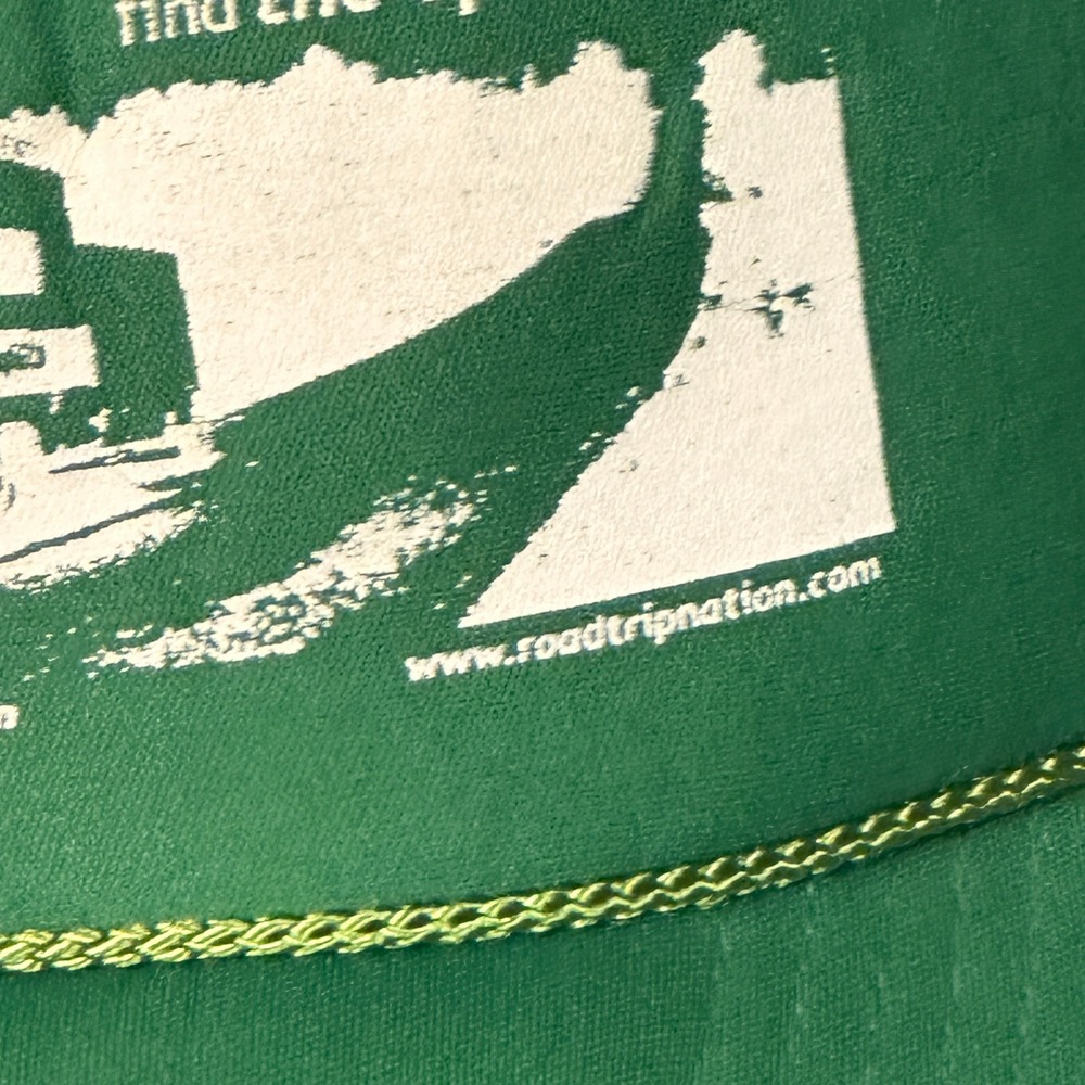 VTG Roadtrip Nation Nissun Trucker Hat‎ Green Find The Open Road RV Documentary - Picture 8 of 16